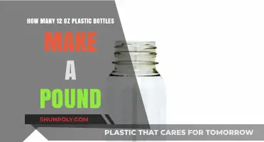 How Many 12 oz Plastic Bottles Equal One Pound?