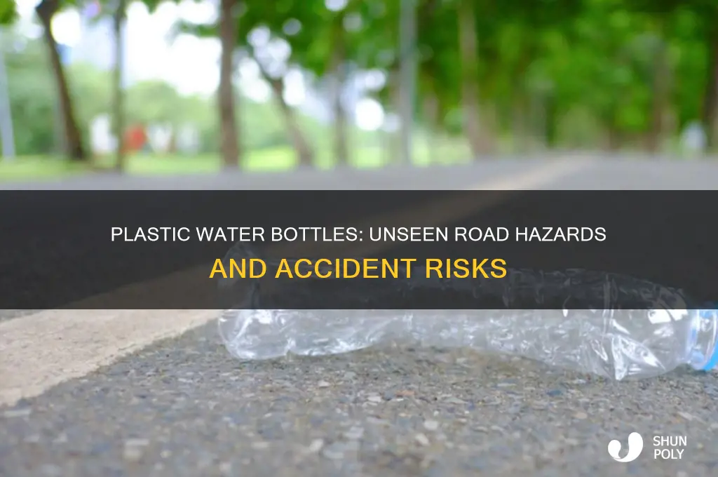 how many accidents happen because of plastic water bottles
