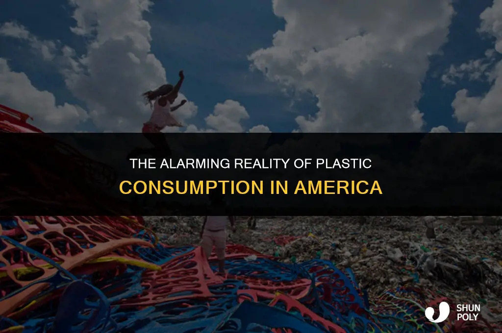 how many americans consume plastic