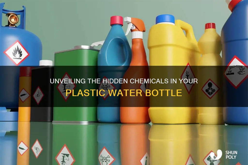 how many chemicals are in a plastic water bottle