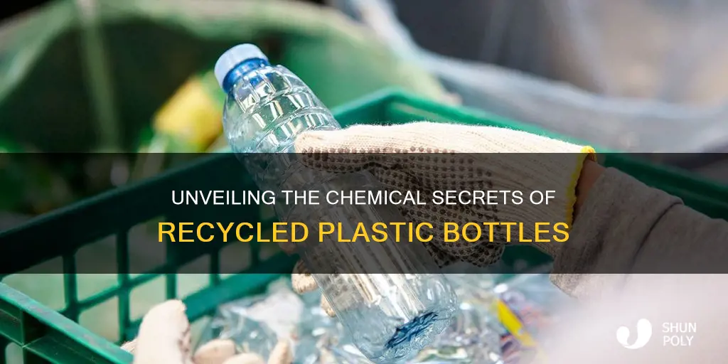 how many chemicals are in a recycled plastic botlle