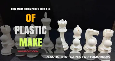 Crafting Chess Pieces: How Much Can 1 Pound of Plastic Create?