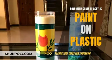Acrylic Paint Coats Needed for Plastic Surfaces