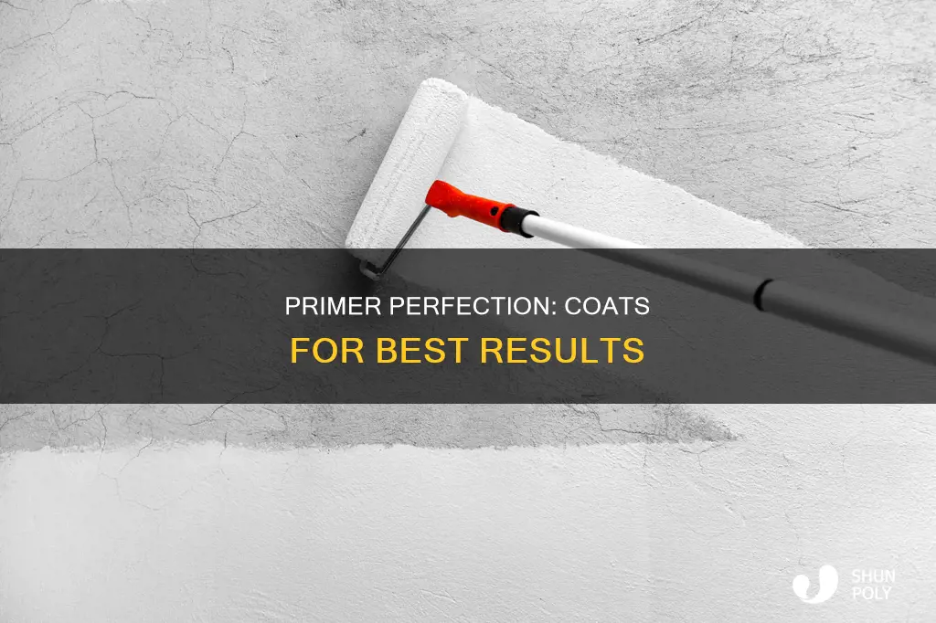 how many coats of plastic primer