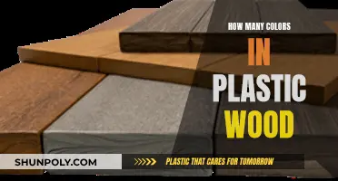 Plastic Wood: A Rainbow of Colors