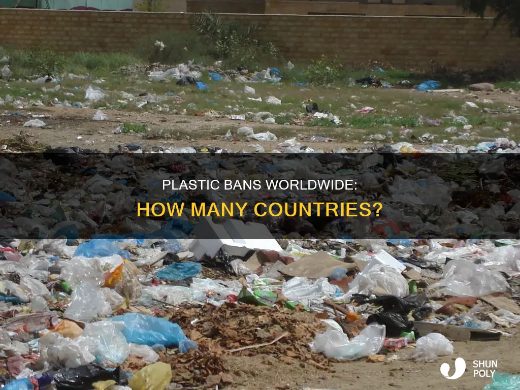 how many countries banned plastic in general