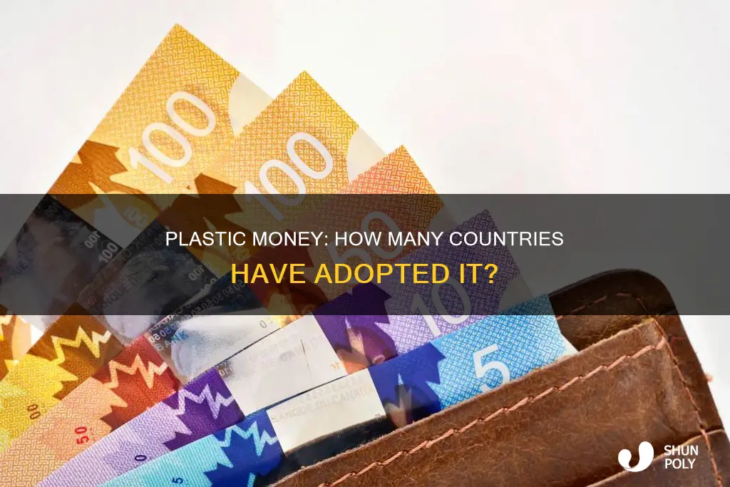 how many countries have plastic money