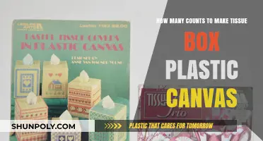 Crafting Tissue Box Covers: Plastic Canvas Stitch Count Guide