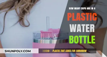 Plastic Water Bottle Capacity: How Many Cups Does It Hold?