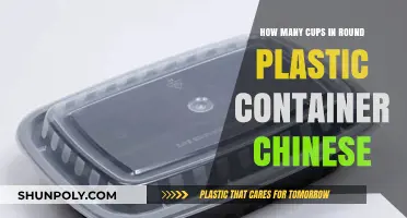 Plastic Containers: How Many Cups Do They Hold?