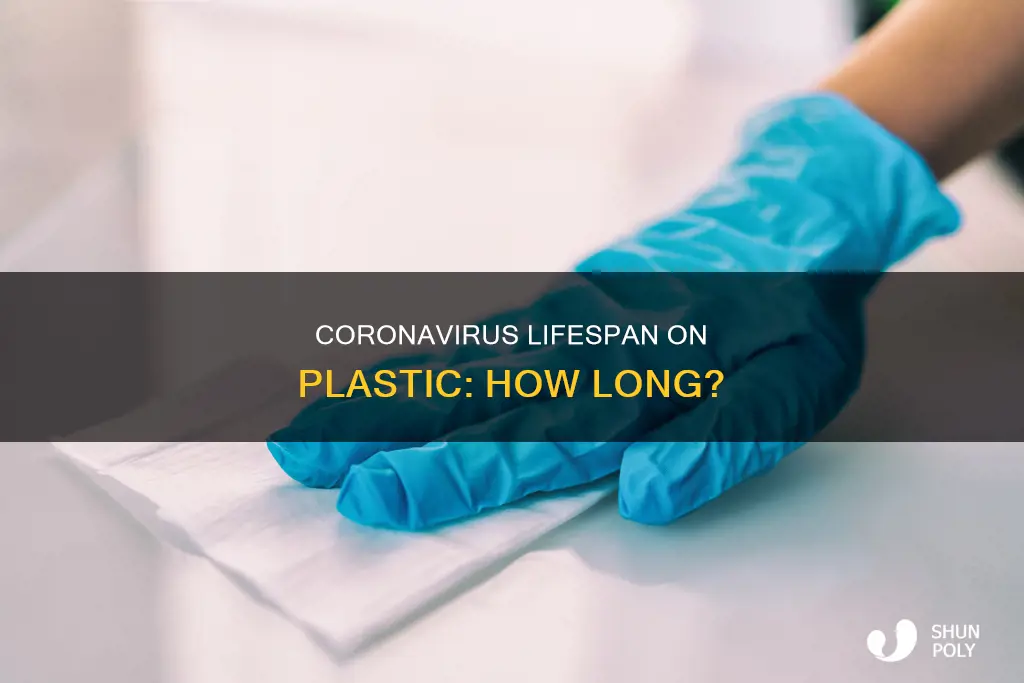 how many days coronavirus stay on plastic