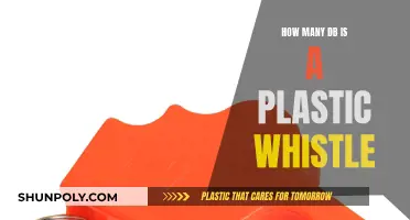 Plastic Whistle Decibel Levels: How Loud?