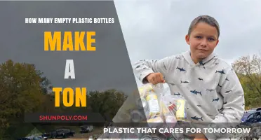 Calculating the Weight: How Many Empty Plastic Bottles Equal a Ton?