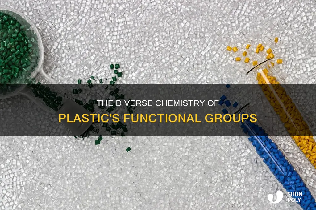 how many functional groups does plastic have