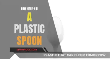 Plastic Spoon Weight: How Many Grams?
