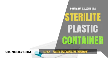 Sterilite Plastic Containers: Gallons and Capacity Explained