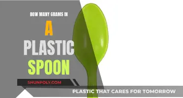 Plastic Spoon Weights: How Many Grams?