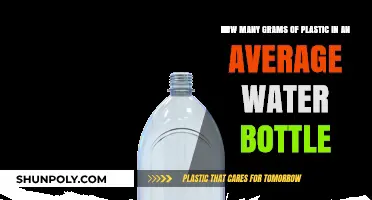 Unveiling the Plastic Weight: Average Water Bottle Grams Revealed
