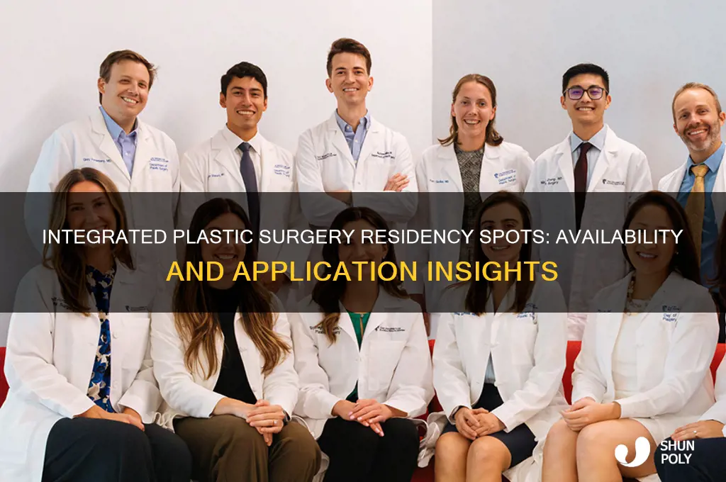 how many integrated plastic surgery spots are there