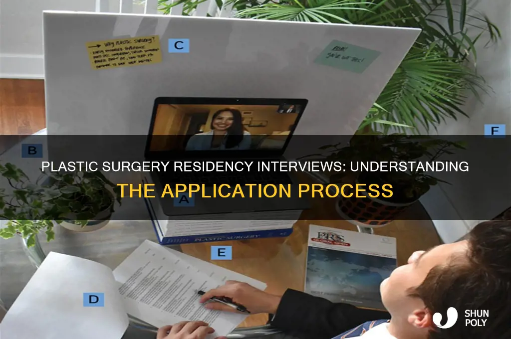 how many interviews plastic surgery residency