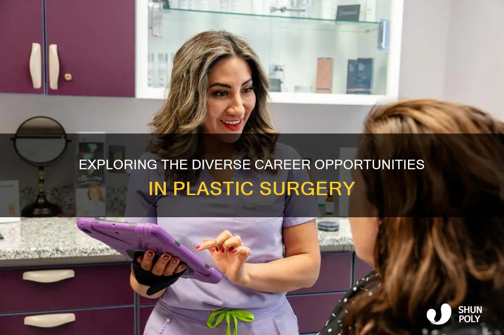 how many jobs are in plastic surgery