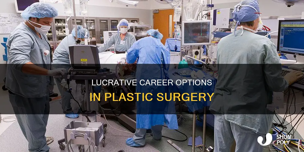 how many jobs arw in plastic surgwry