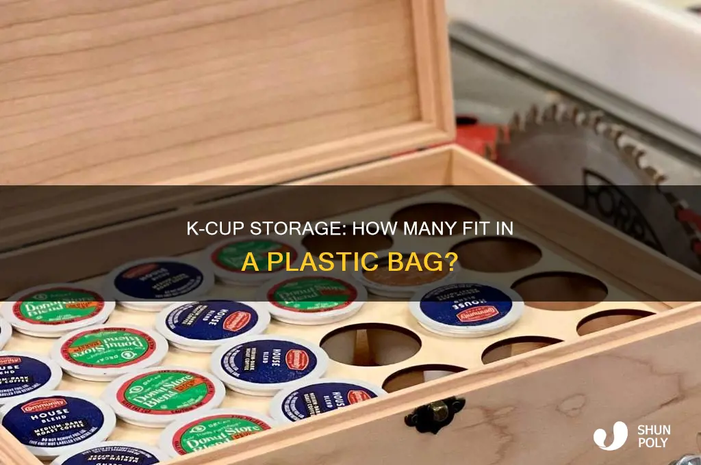how many kcups in a plastic bag