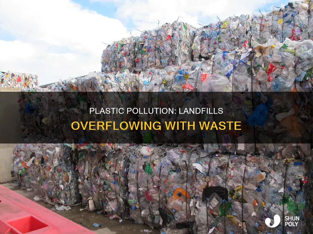 how many landfills are filled with plastic