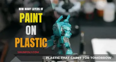 Exploring Paint Layers on Plastic: How Many Are Needed?