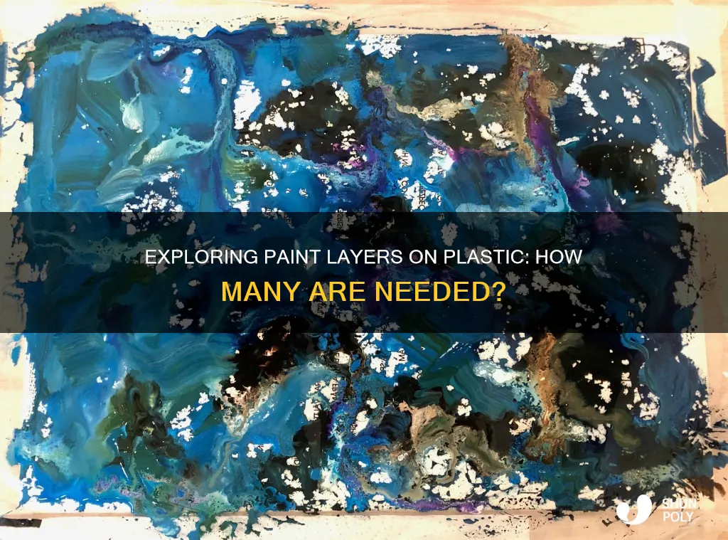 how many layers of paint on plastic