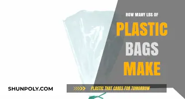 How Many Pounds of Plastic Bags Does It Take?