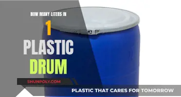 Plastic Drum Capacity: How Many Liters?