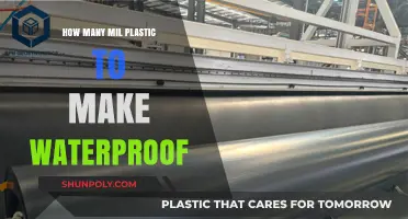 How Much Mil Plastic is Needed for Effective Waterproofing?