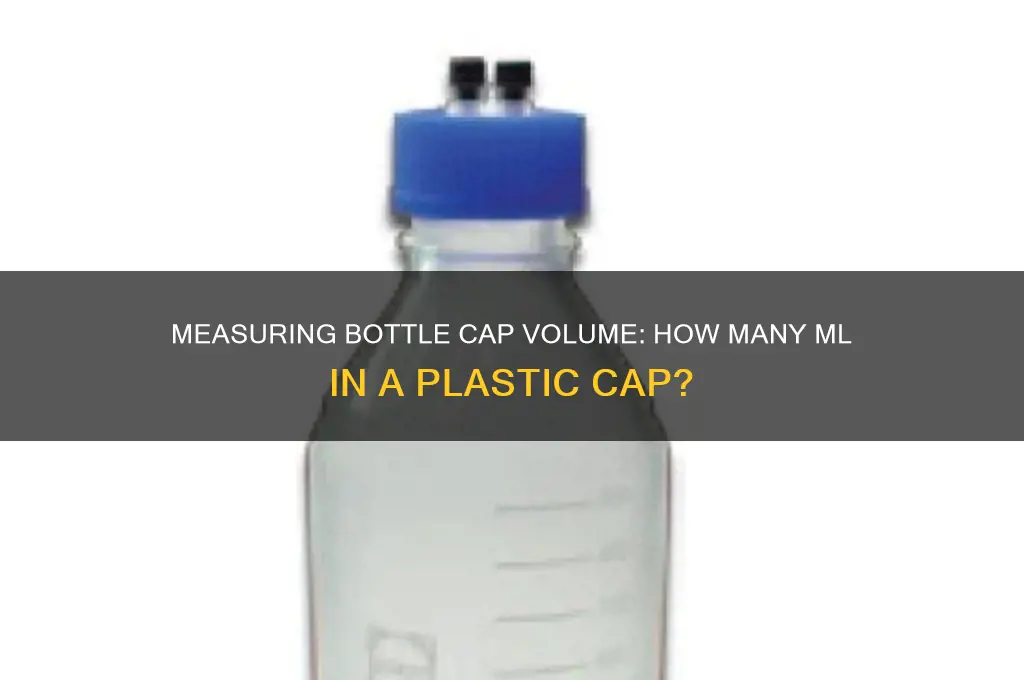 how many ml in a plastic bottle cap