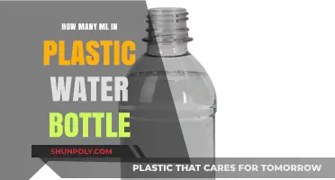 Plastic Water Bottle Sizes: How Many ML Do They Hold?