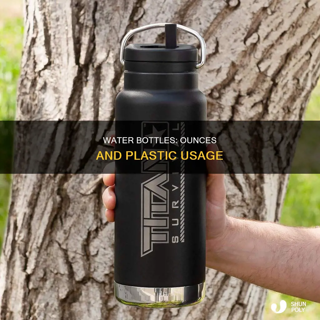 how many ouncees in plastic water bogttle