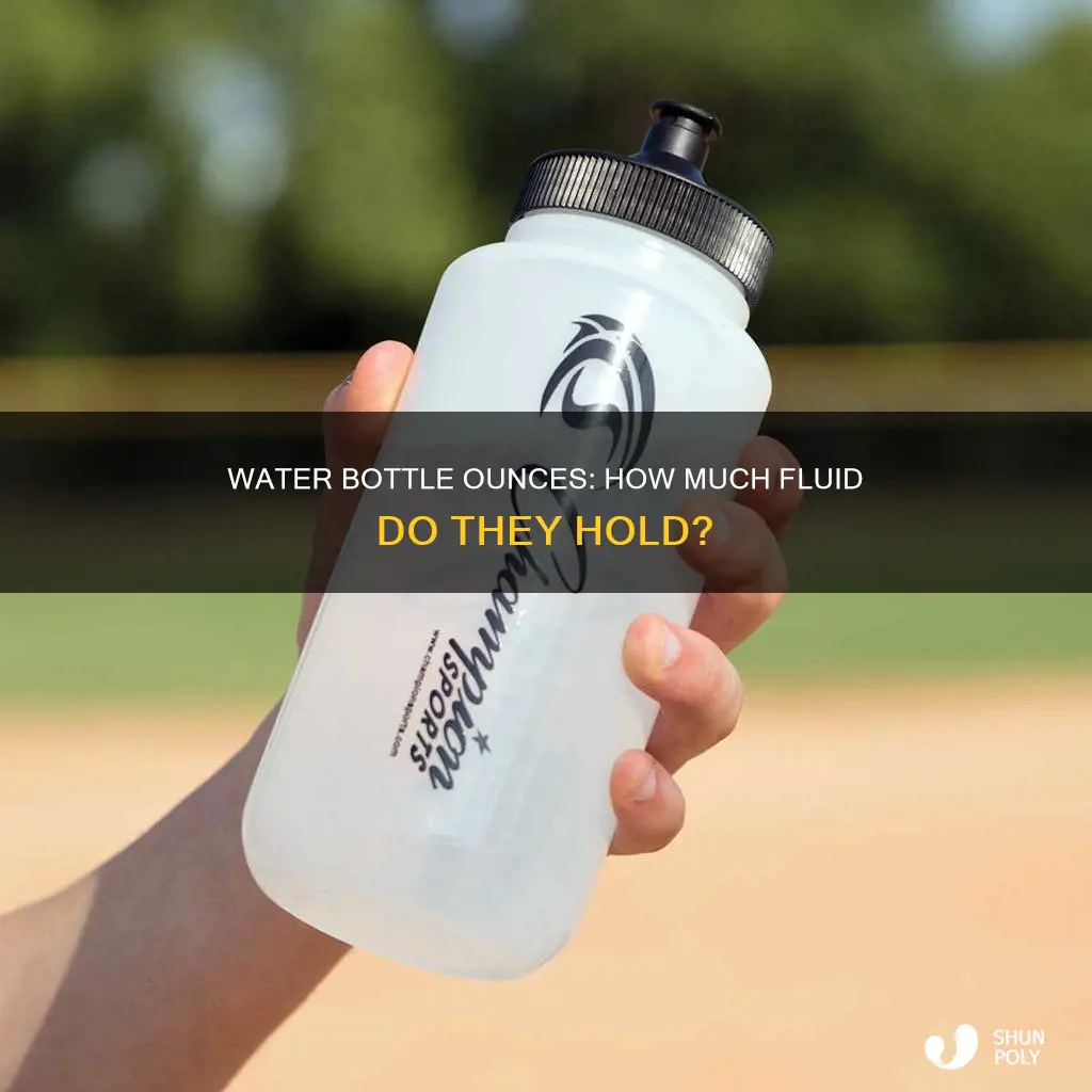 how many ounces are in plastic waterbottles