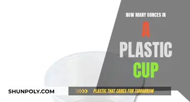 Plastic Cups: Ounces and Measurements Explained