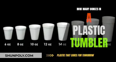 Plastic Tumblers: Understanding Ounces and Sizes