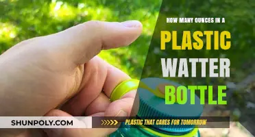 Standard Plastic Water Bottle Sizes: Ounces Explained Simply