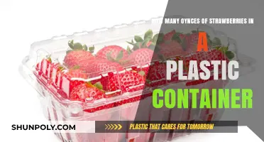 Strawberry Storage: Plastic Containers and Ounces