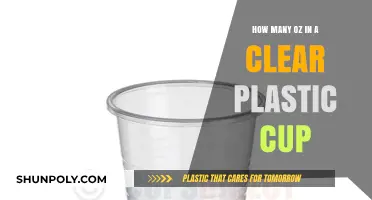 Clear Plastic Cup Sizes: How Many Ounces Do They Hold?