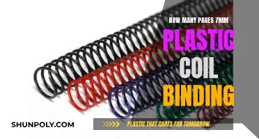 Plastic Coil Binding: How Many Pages Can It Handle?