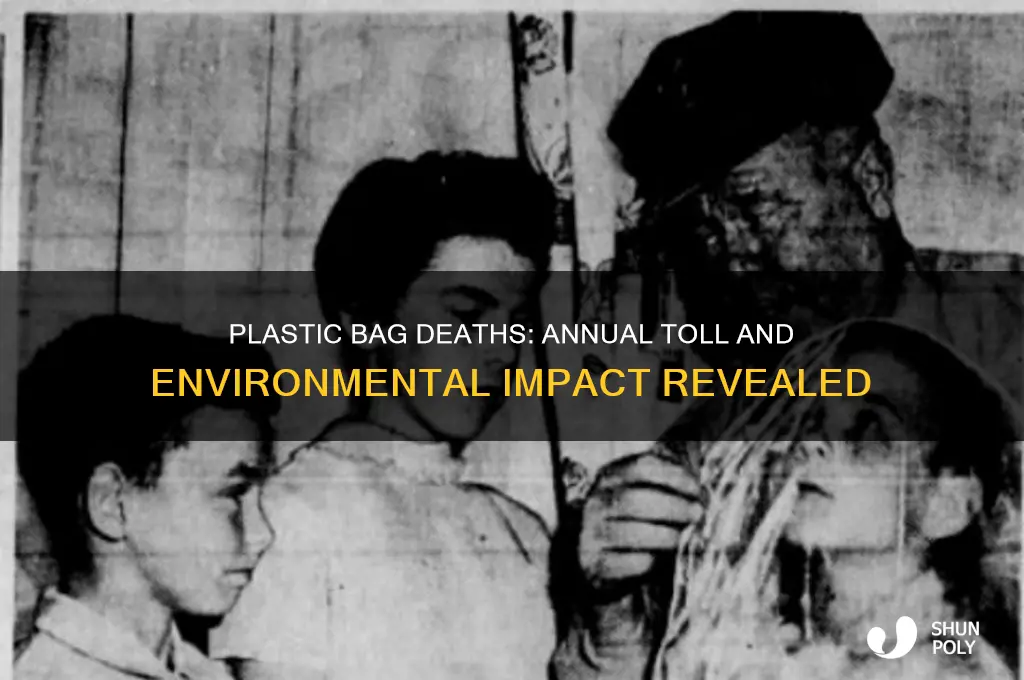 how many people die from plastic bags each year