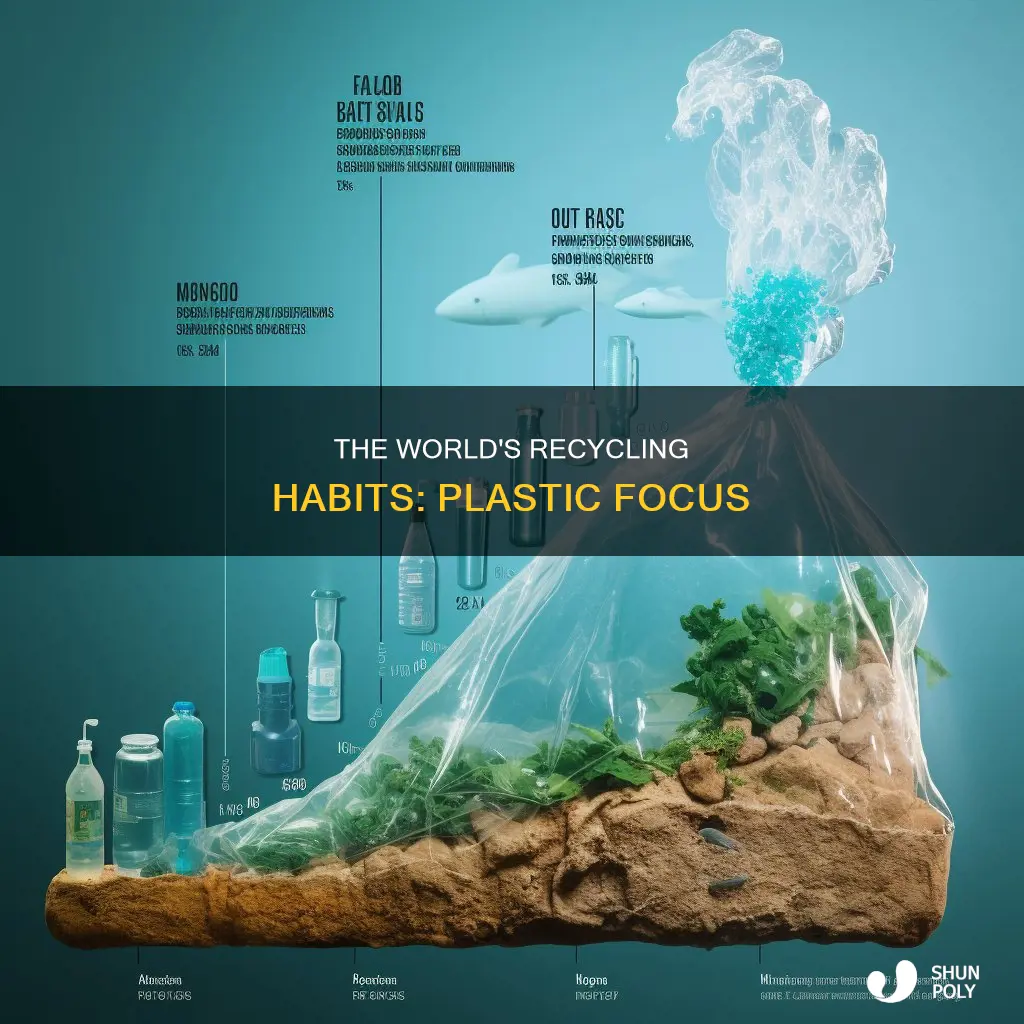 how many people recycle plastic