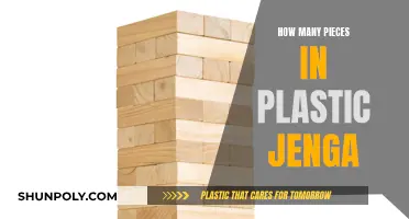 Jenga: Stacking Up Plastic Pieces
