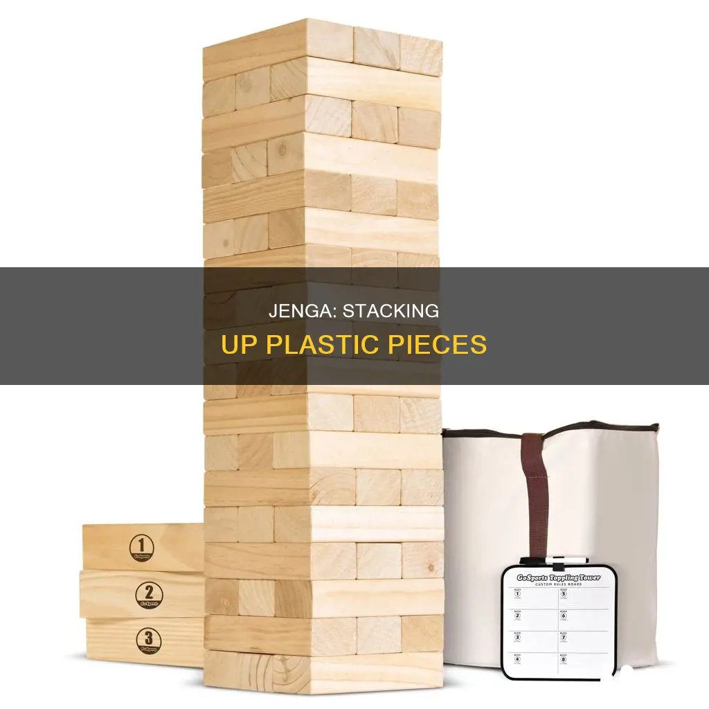how many pieces in plastic jenga