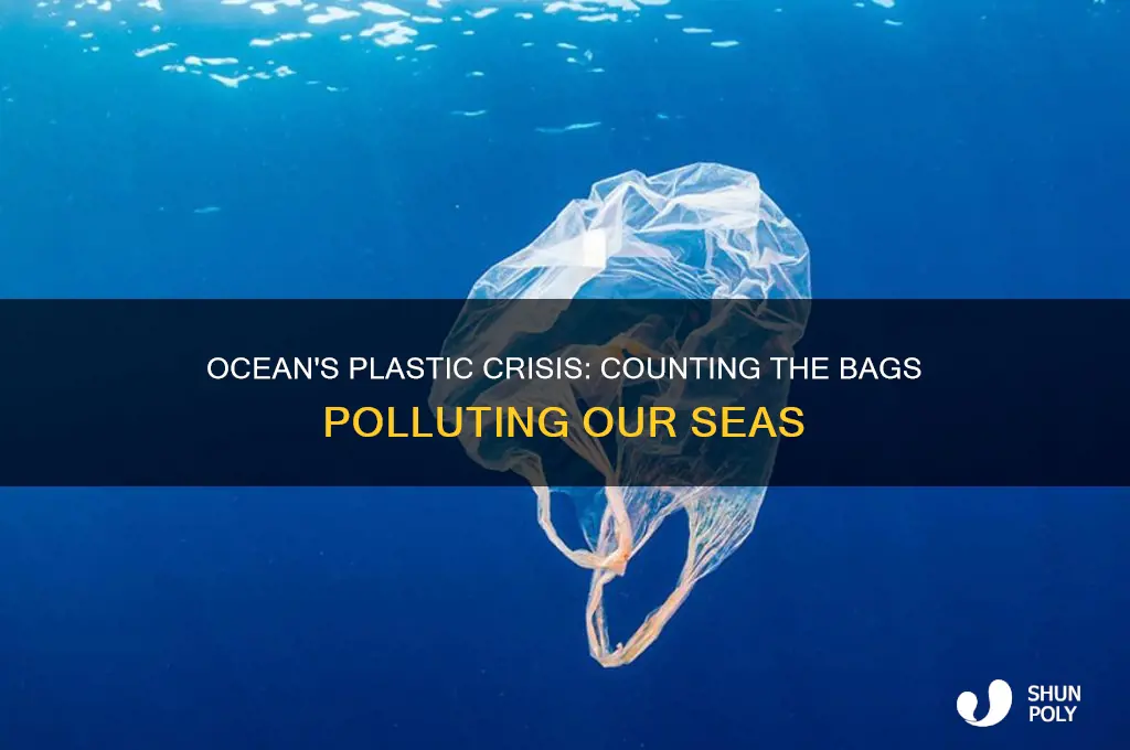 how many plastic bags are found in the ocean