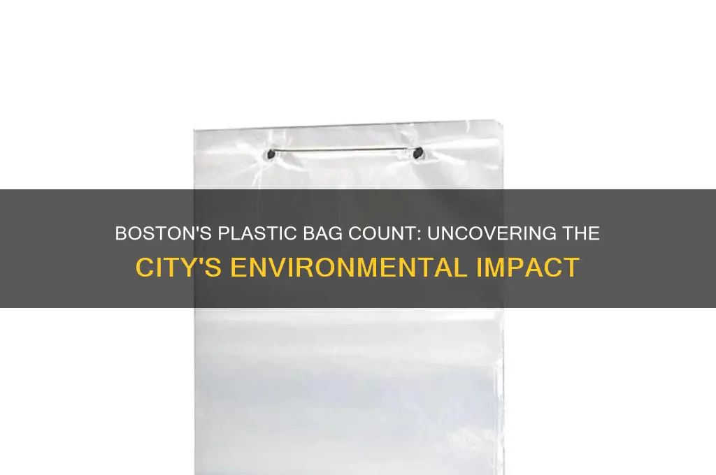 how many plastic bags are in boston