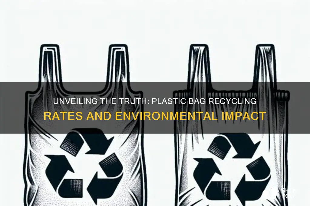 how many plastic bags are recycle